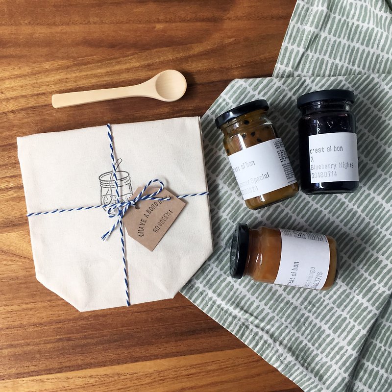 Handmade jam | Three cans sharing discount group - Jams & Spreads - Fresh Ingredients Multicolor