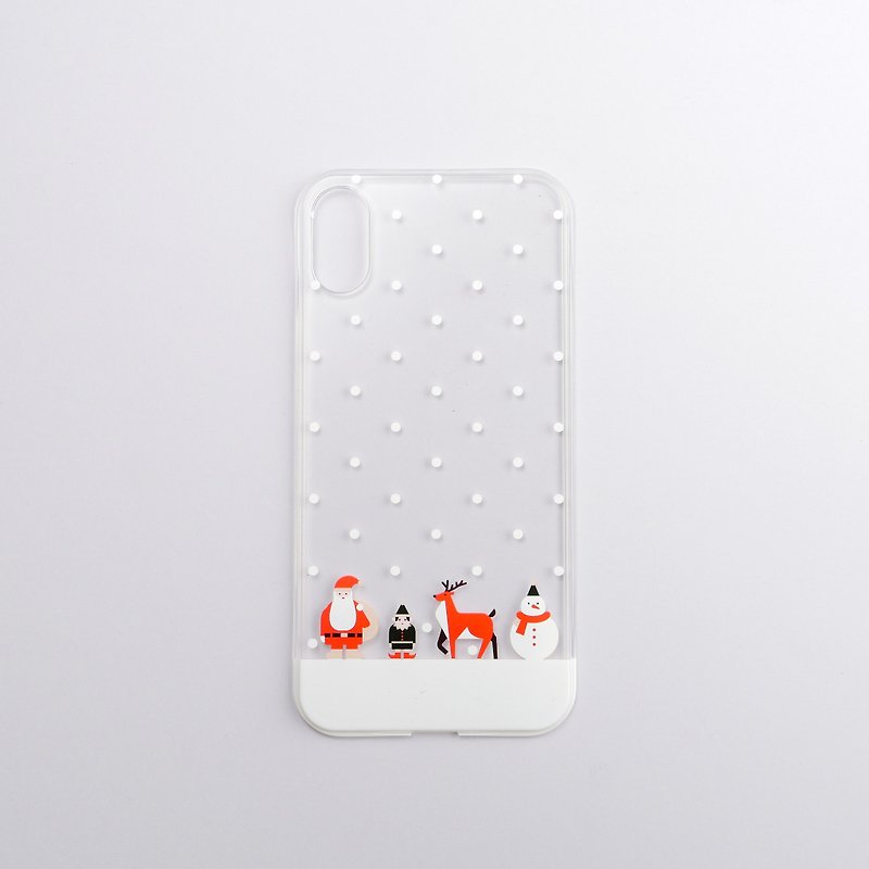Mod NX Single Buy Backboard / Christmas Limited Edition - Christmas Party - Snowflake Edition for iPhone Series - Phone Accessories - Plastic Multicolor