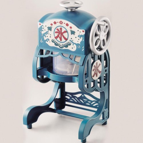 レ*家様 レトロスタイル かき氷機 青と銀 main-t1i26.jpg