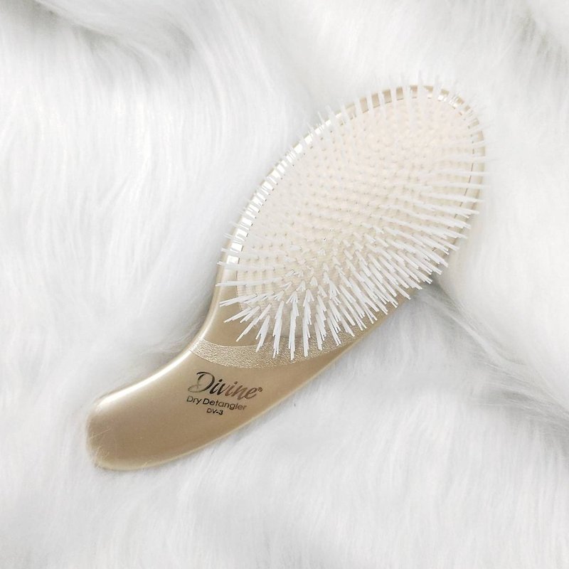 【Olivia Garden】DV神聖非凡女神髮梳-DV3乾髮推薦防止糾結光滑 - 化妝掃/鏡子/梳子 - 其他材質 