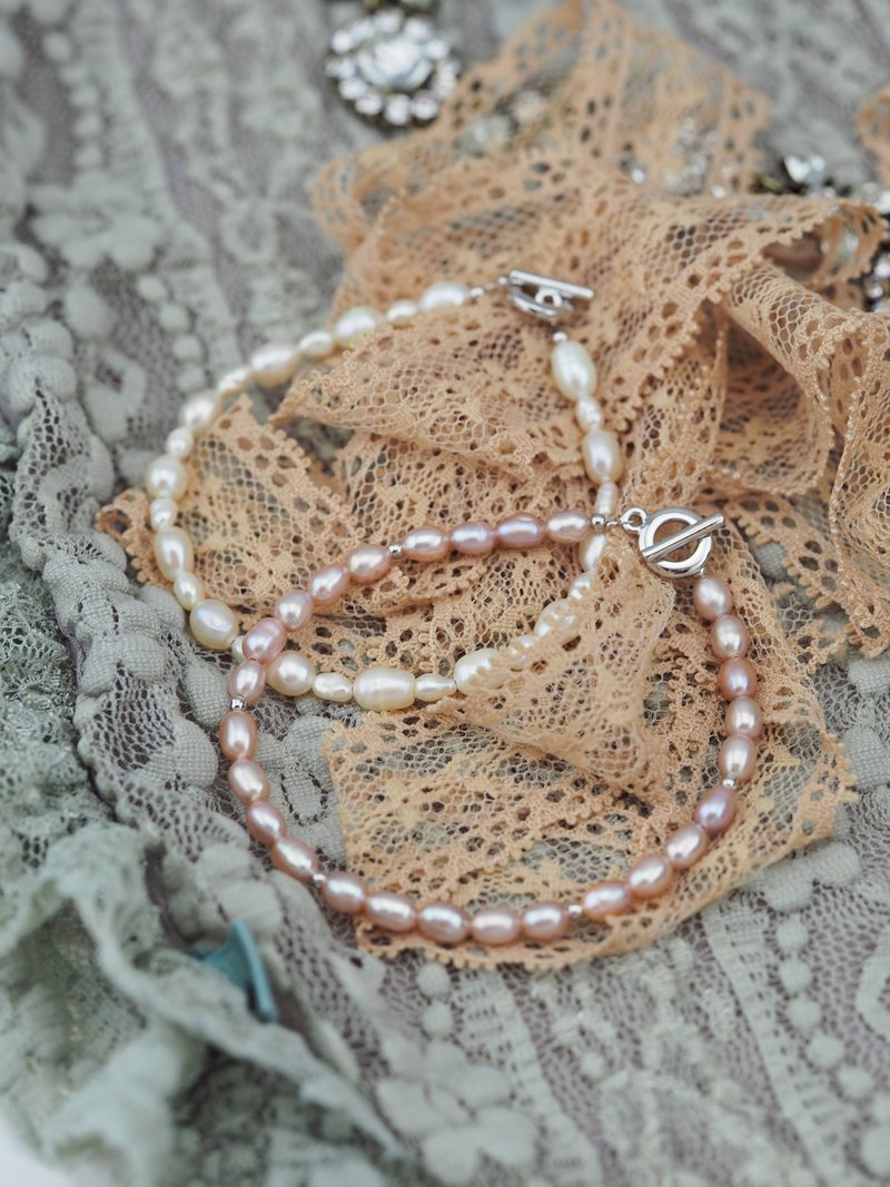 Freshwater pearl bracelet / Gift for her / pearl jewellery - 手鍊/手環 - 珍珠 白色