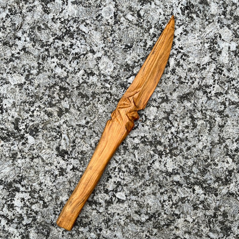我販劍　妖刀　忠斌衛　藝術木刀　手工木劍　魔劍 - 擺飾/家飾品 - 木頭 綠色