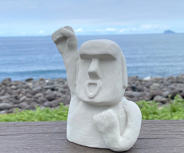 Stone Man Moai - LINE Creators' Stickers