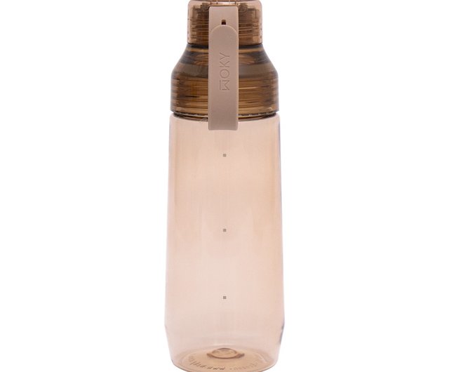 【ごりらいも「送料無料」 エリプス ５０粒入ボトル ６本セット！ WOKY] ECOZEN 透明ボトル 600ml (6色展開) - 弾む太いストロー