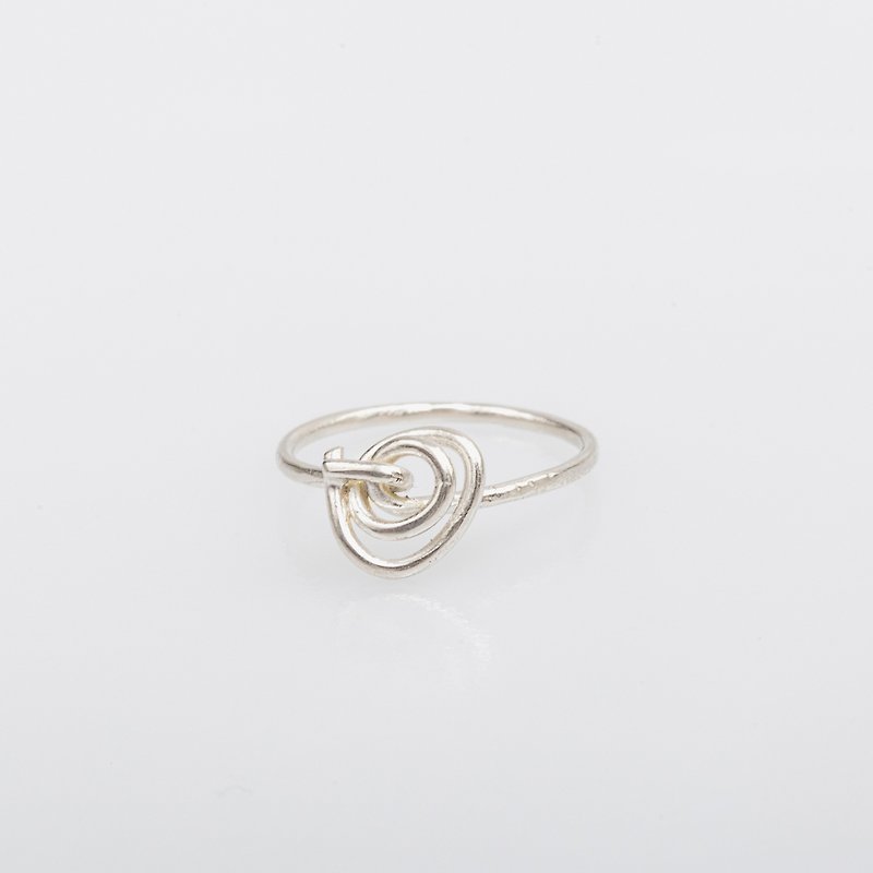 Autumn Rose Ring 925 Silver - แหวนทั่วไป - เงินแท้ สีกากี