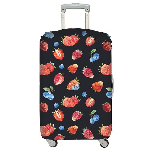 LOQI LOQI 行李箱外套│草莓【M 號】