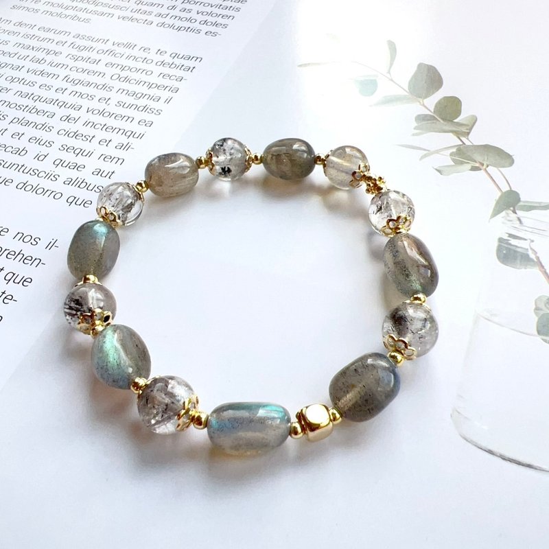 Shining Diamond Stretchable Elongated Bracelet - สร้อยข้อมือ - คริสตัล 