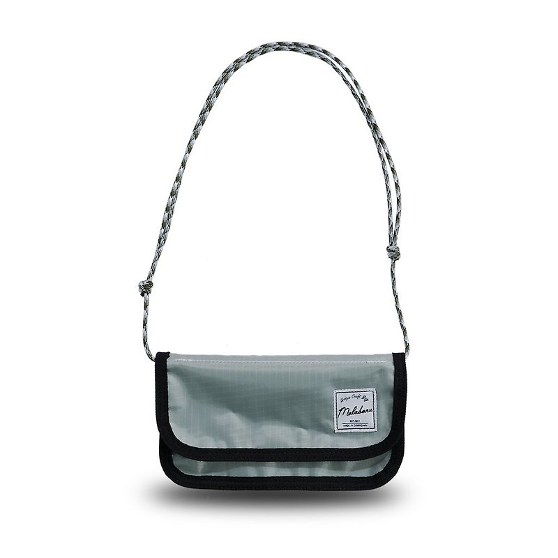 Petite cross body  bag / Grey - กระเป๋าคลัทช์ - ไนลอน หลากหลายสี