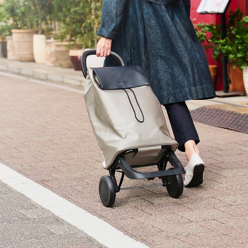 Japan COCORO Luce modern style thermal and cold insulation folding shopping cart-33L-multiple colors available - อื่นๆ - เส้นใยสังเคราะห์ สีกากี