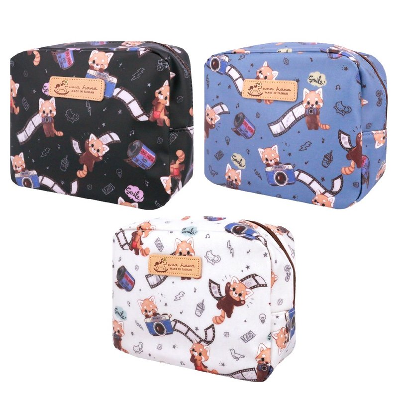 Made in Taiwan, travel universal storage cosmetic bag, waterproof square cosmetic bag - กระเป๋าเครื่องสำอาง - วัสดุกันนำ้ 