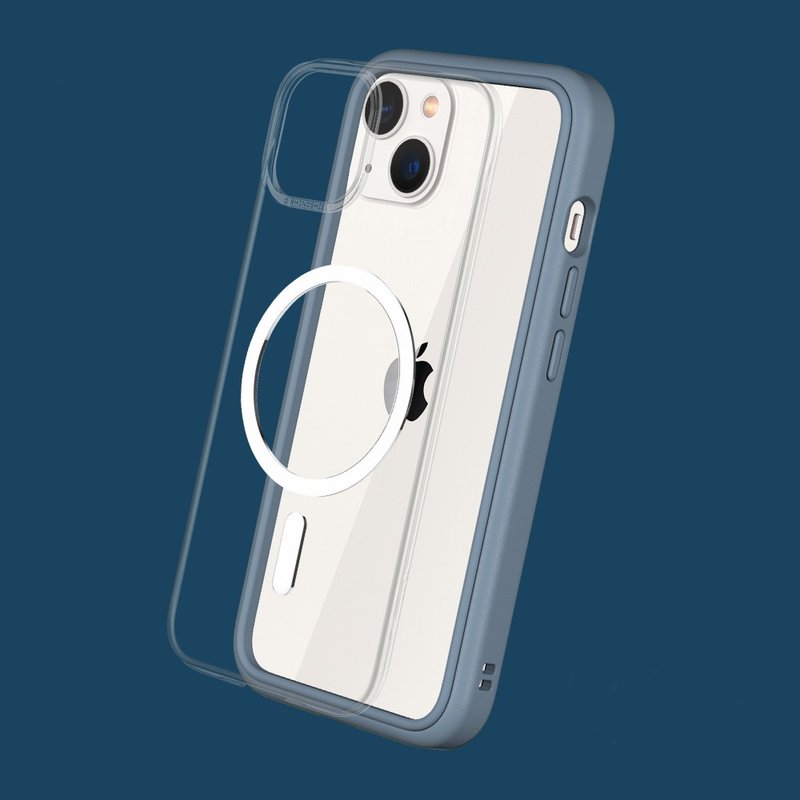 Mod NX(MagSafe兼容)超強磁吸手機殼/牛仔藍 for iPhone 13系列 - 手機配件 - 塑膠 藍色