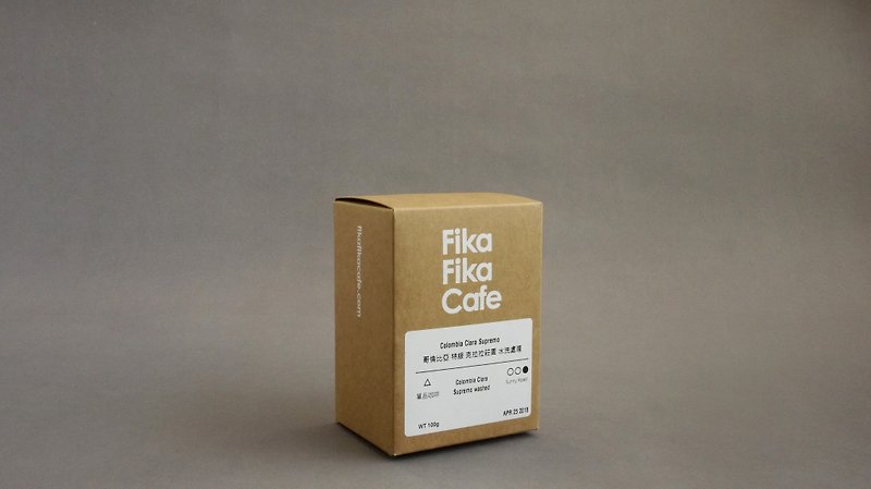 FikaFikaCafe 100g 日曬 耶加雪啡 吉格莎 -Bright Roast - 咖啡/咖啡豆 - 新鮮食材 卡其色