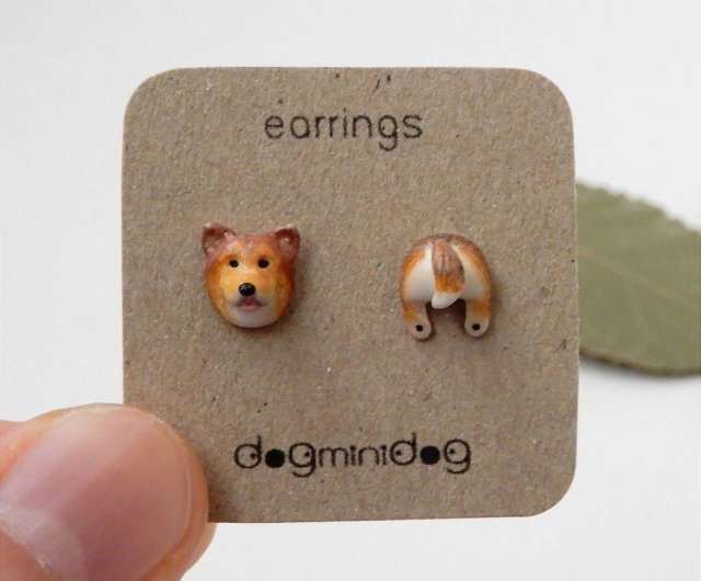 Earrings for dog top lovers