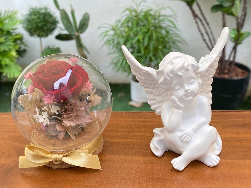 迷你 熱賣款 日本永生花球 - 乾燥花/永生花 - 植物．花 