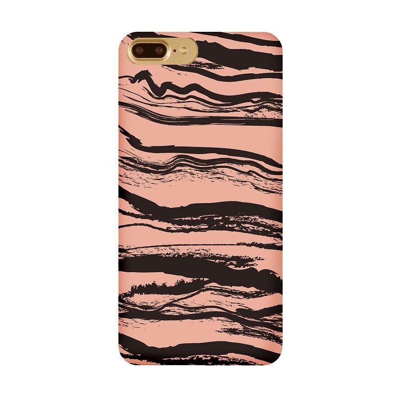 鮭魚粉岩石手機殼 - 手機殼/手機套 - 其他材質 粉紅色