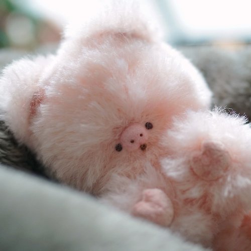 独角森林士多 獨角森林| 毛茸茸的小豬Pinkupu 手作毛絨玩偶