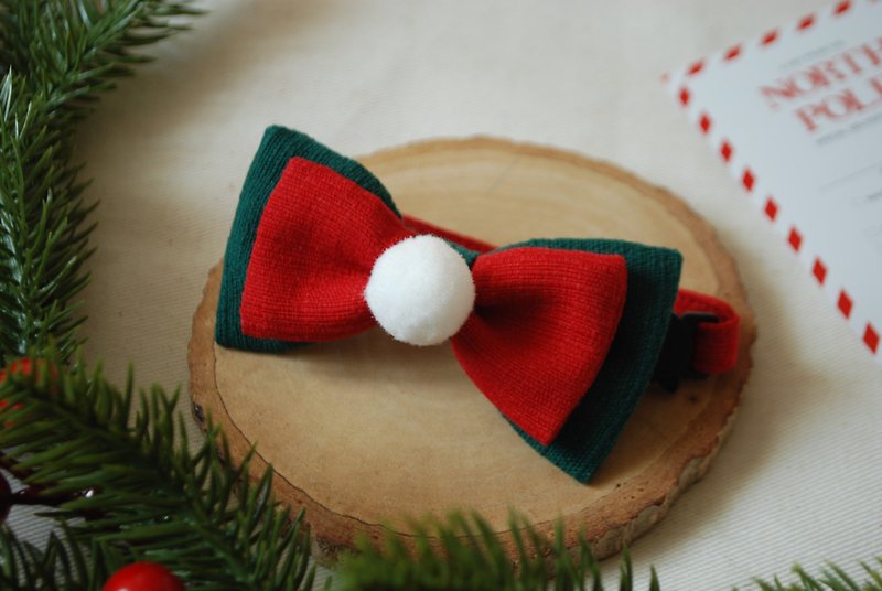 Christmas Collection Bow-Tie 2022 - Collars & Leashes - Cotton & Hemp Multicolor