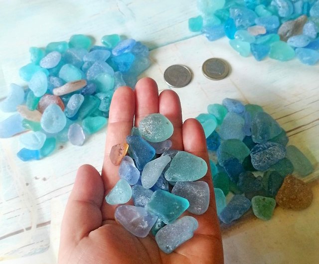 Sea Glass Craft Supplies-beach Glass Bulk bulk Sea Glass Bulk Lot for Crafts  