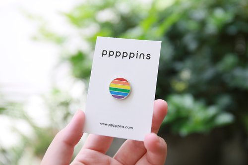 pppppins 彩虹同志 琺瑯別針