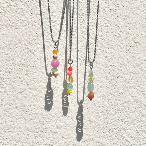 MARNI　ビーズペンダント　ネックレス ネックレス マルニ • ハンドメイド ビーズ ペンダント ユニーク