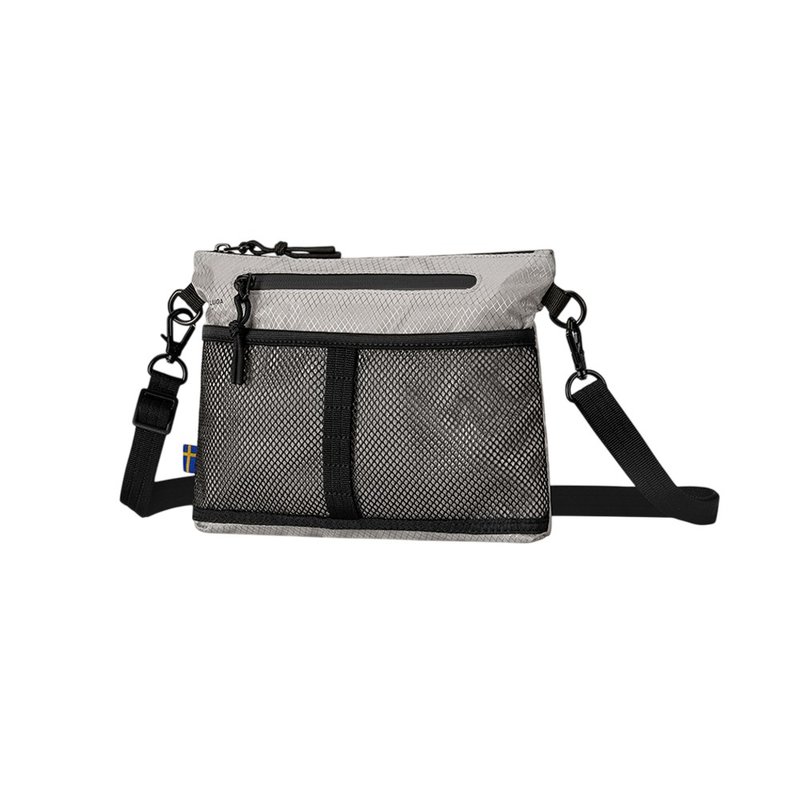 Gaston Luga Lightweight Crossbody 防水斜肩/側背包-灰褐色 - 側背包/斜背包 - 其他材質 灰色