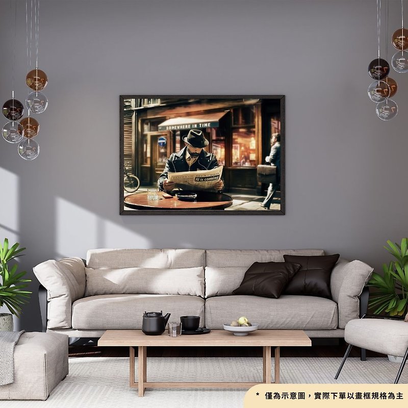 somewhere in time - [High Definition Giclee Oil Painting Series] Art Hanging Painting | Bedroom - Posters - Cotton & Hemp 