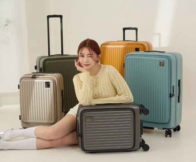 TENDERLOIN ケース 本店限定 Gift Travel Set [ANDES] 28-inch Traveler Front-Opening Top-Spec