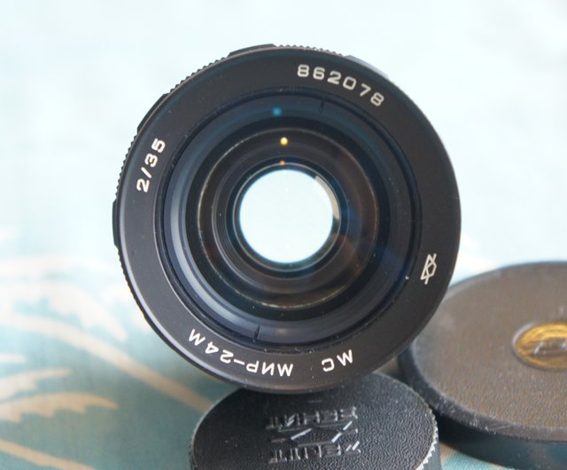 MC MIR-24M F/2 35 mm WIDE ANGLE LENS FOR M42 ZENIT, PENTAX