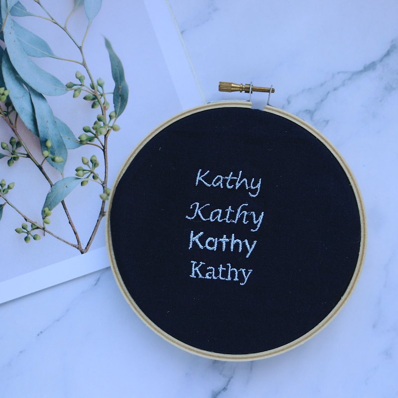 Purchase additional name embroidery (please write to inquire first before placing an order) - Other - Cotton & Hemp 