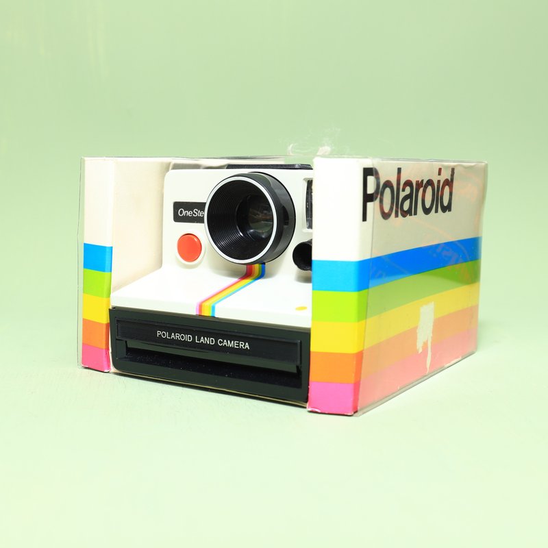 【Polaroid雜貨店】Polaroid Sx 70 box 彩虹機 寶麗來 拍立得 - 其他 - 塑膠 白色