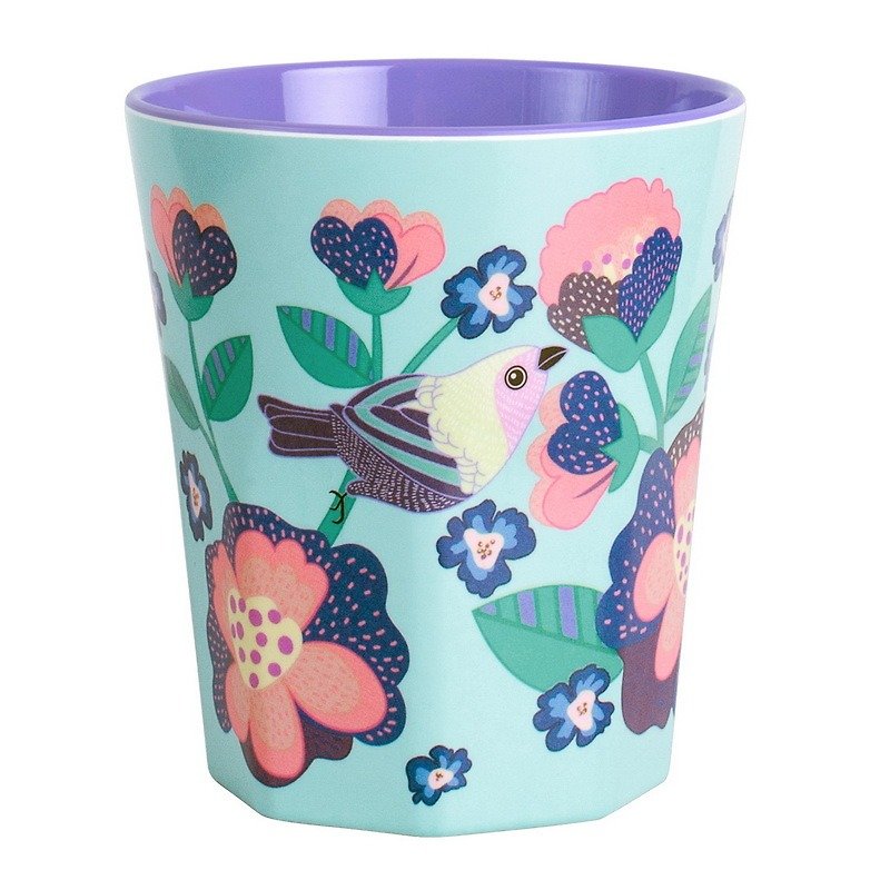 夜鶯水杯-藍 - 茶具/茶杯 - 塑膠 