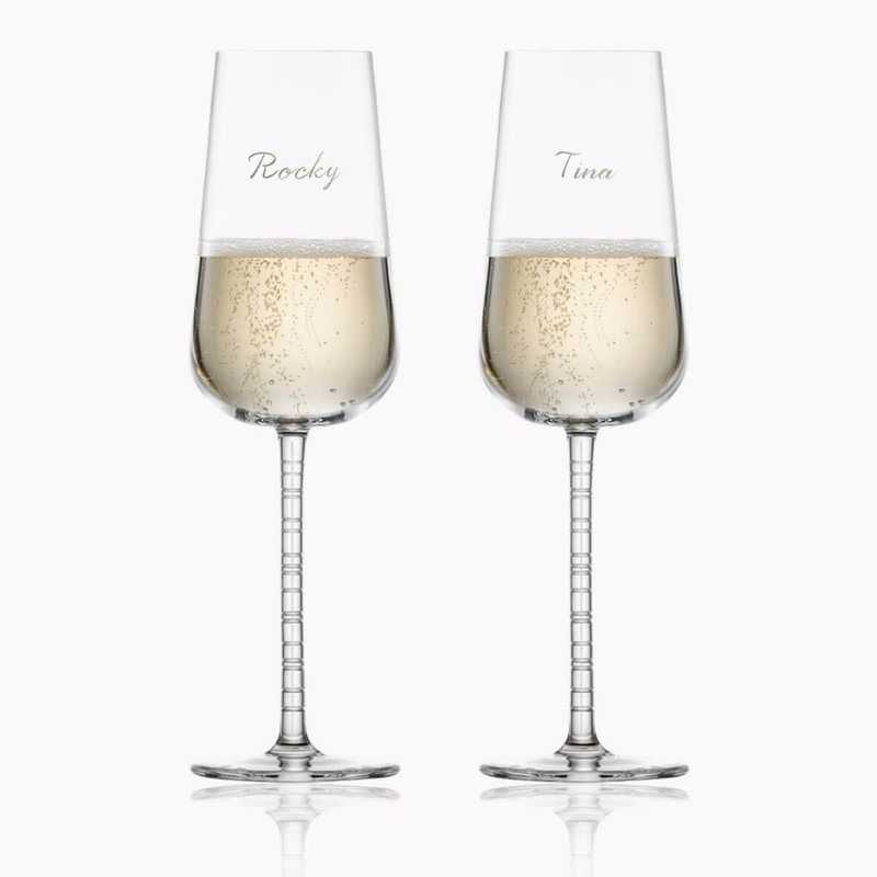 (一對價)358cc【德國Zwiesel Glas】Journey Tritan水晶香檳對杯 - 酒杯/酒器 - 玻璃 透明