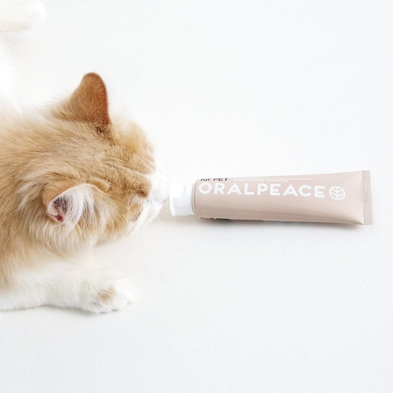 寵物潔牙牙膏 日本專利原裝 ORALPEACE口樂平 抑菌凝膠 - 其他 - 濃縮/萃取物 卡其色