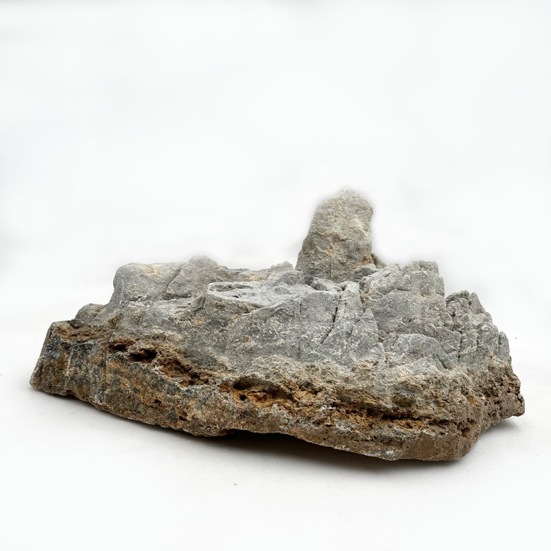 Small landscape Stone ornaments - Items for Display - Wood Gray