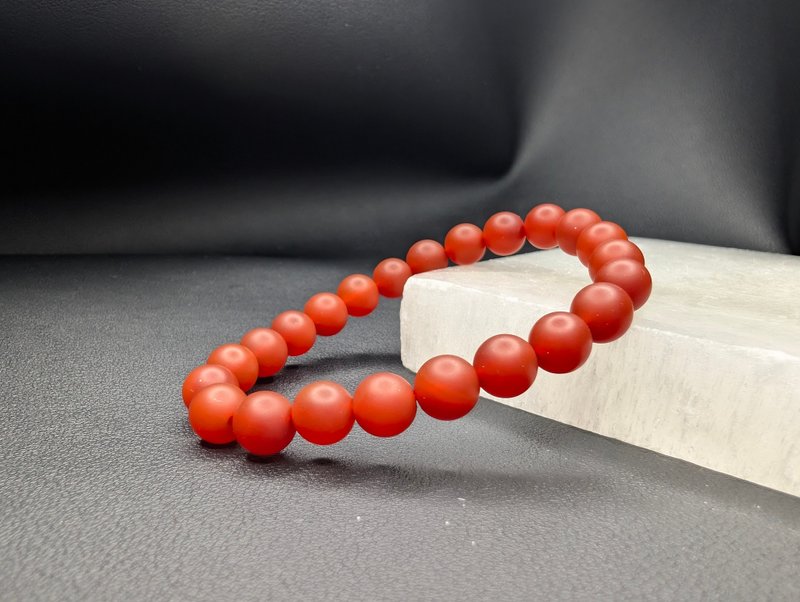 南紅瑪瑙 老礦 Agate 手串 手鍊 天然水晶 8mm - 手鍊/手環 - 水晶 
