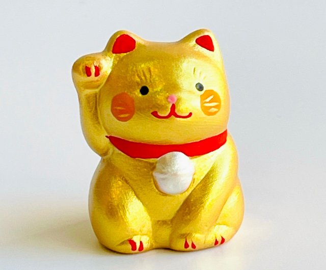 みなと送料無料ゾーン】瀬戸焼 万来招福五色招き猫 - ショップ