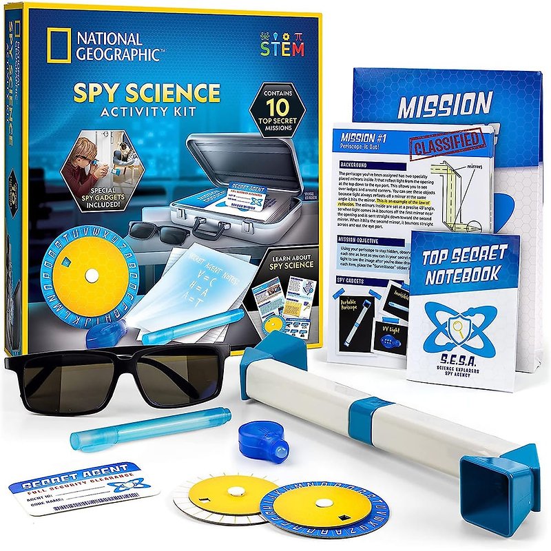 NATIONAL GEOGRAPHIC National Geographic Mysterious Little Agent Puzzle Breakthrough Box Set - ของเล่นเด็ก - วัสดุอื่นๆ 
