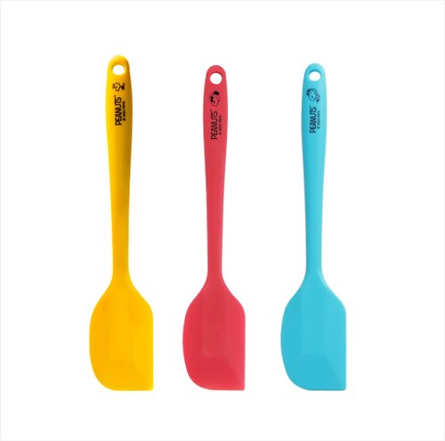 Peanuts Snoopy 4 Pack Spatula Set New Silicone Spring Summer 海外