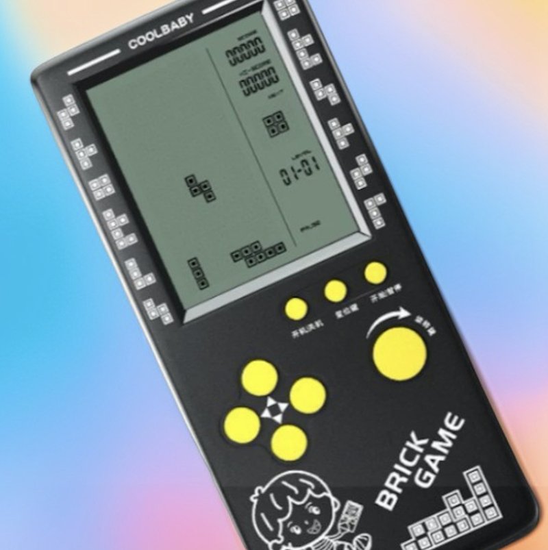 【GameShop】GameShop 4.1寸俄羅斯方塊 俄羅斯方塊遊戲機 遊戲機 - 其他 - 其他材質 白色