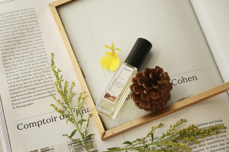 Autumn Caishi essential oil day perfume gardenia scented vetiver - น้ำหอม - น้ำมันหอม สีส้ม