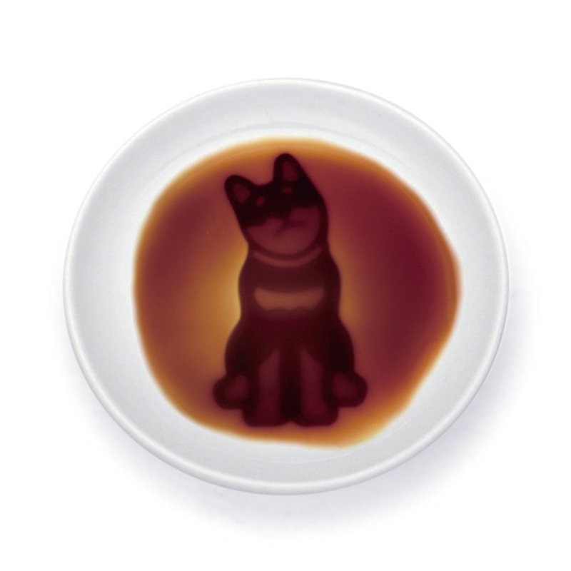Layered sauce dish-Akita sitting - Small Plates & Saucers - Pottery 