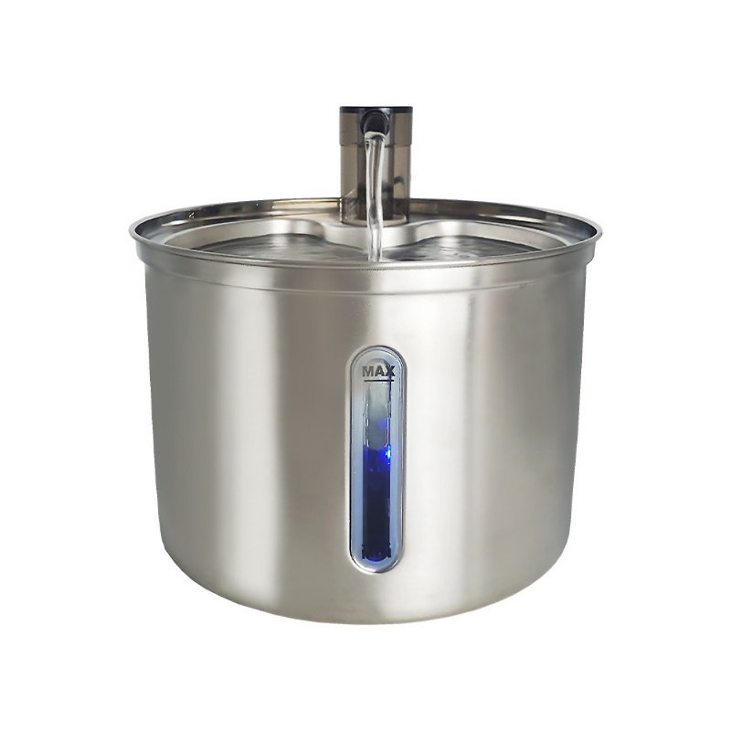 304 stainless steel pet water dispenser - Pet Bowls - Stainless Steel Silver