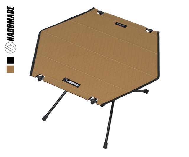 キャンプ用品 / 六角形 組み立て式テーブル / アウトドア折りたたみテーブル アウトドア X-PAC キャンプ ポータブル 折りたたみ式 幾何学六角形