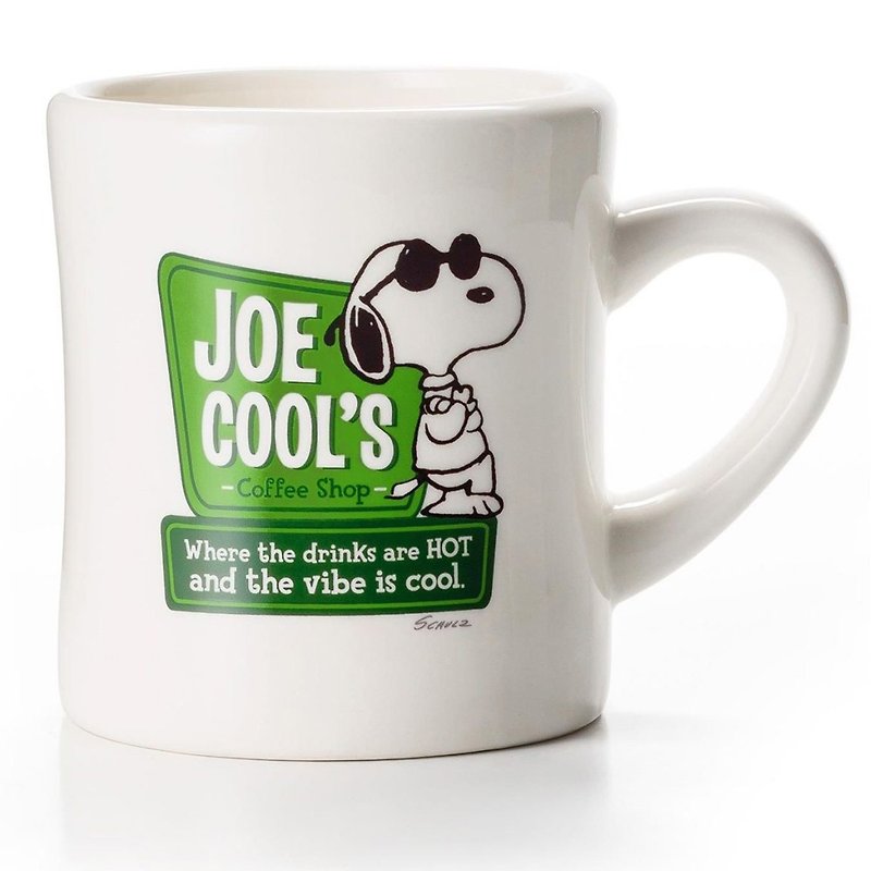 Snoopy Mark Meal Cup-Snoopy【Hallmark-Peanuts Snoopy Mug】 - Mugs - Pottery Green