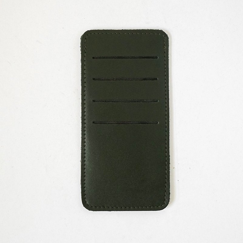 Namecard Holder / Green - Other - Other Materials Brown