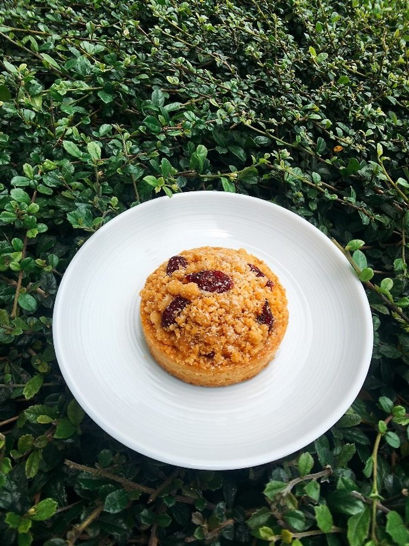 【GJ possession of snacks] - (2 into) cranberry crisp puff pastry tower new listing! ! ! Lyme wine stains Cranberry + French imports of cheese + special caramel crisp crispy cream + butter peel - เค้กและของหวาน - อาหารสด สีแดง