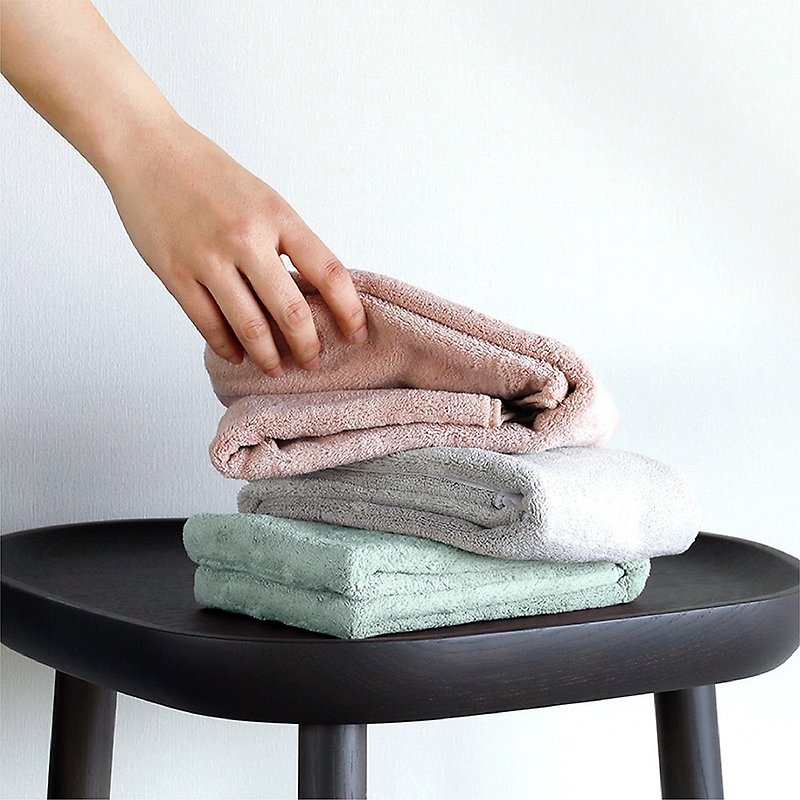 CB Japan carari kos series microfiber bath towels set of 2 (three colors available) - ผ้าขนหนู - เส้นใยสังเคราะห์ 