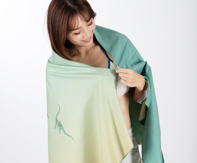 ユニバーサル速乾タオル/バスタオル/ビーチタオル - 恐竜時代の