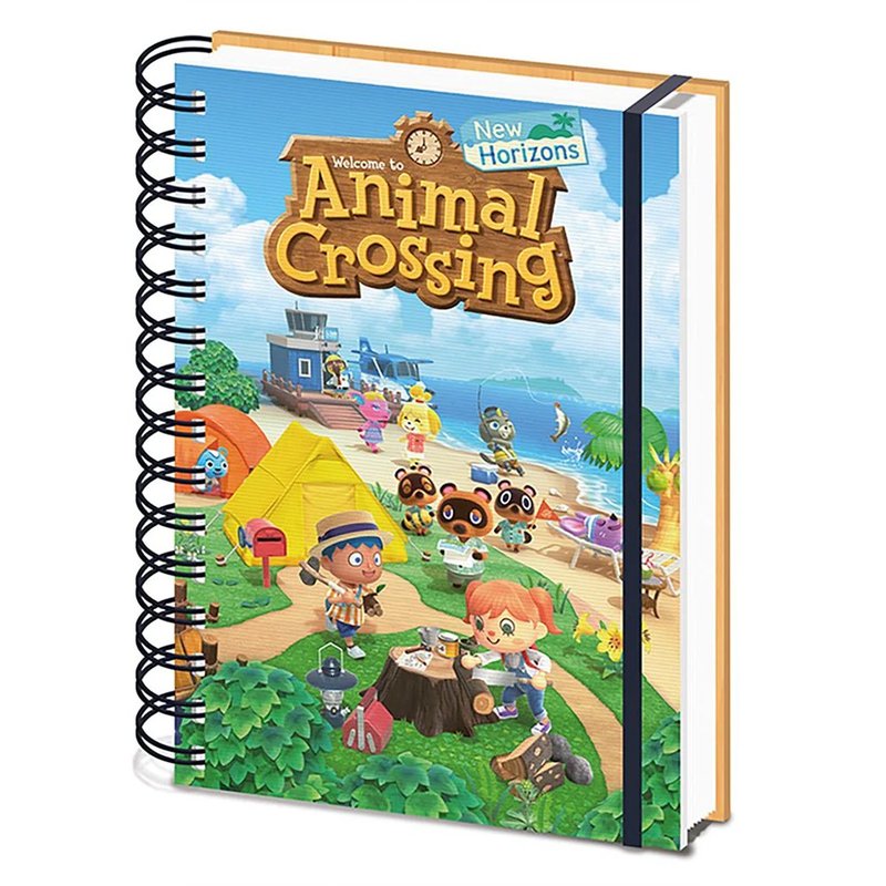 【動物森友會】3D筆記本/Animal Crossing - 筆記本/手帳 - 紙 多色