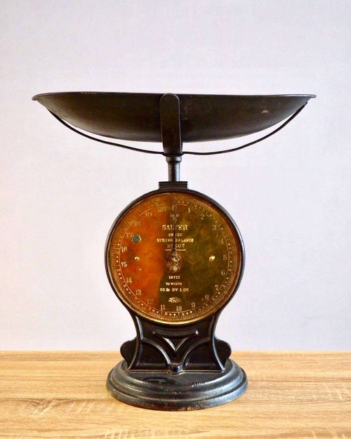 Antique Salter Scale No. 50 - antiques - by owner - collectibles